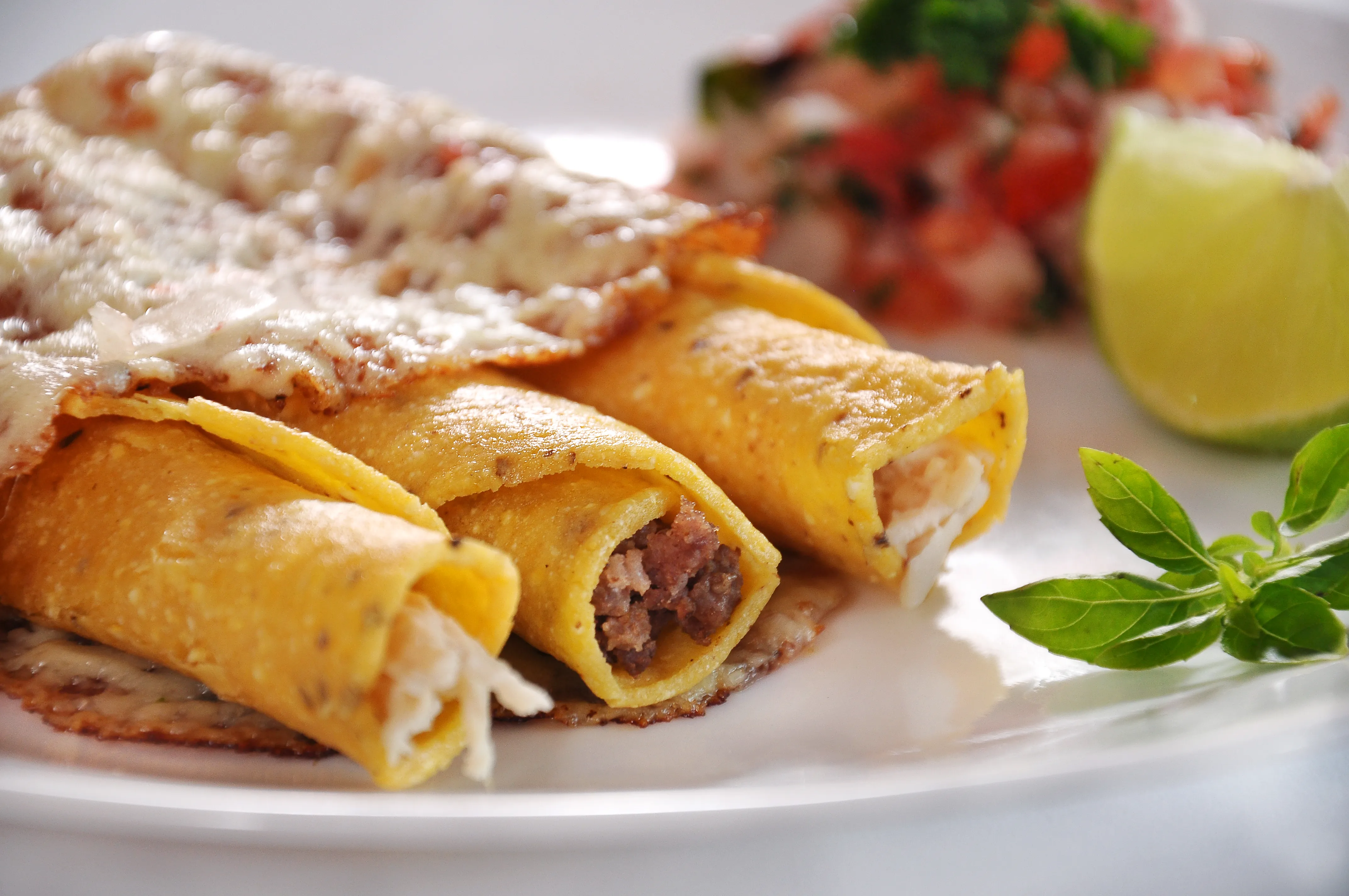 Spaghetti Pasta Red Tomato Sauce Fresh Herbs Houston - Food & Product Photography in Houston Texas